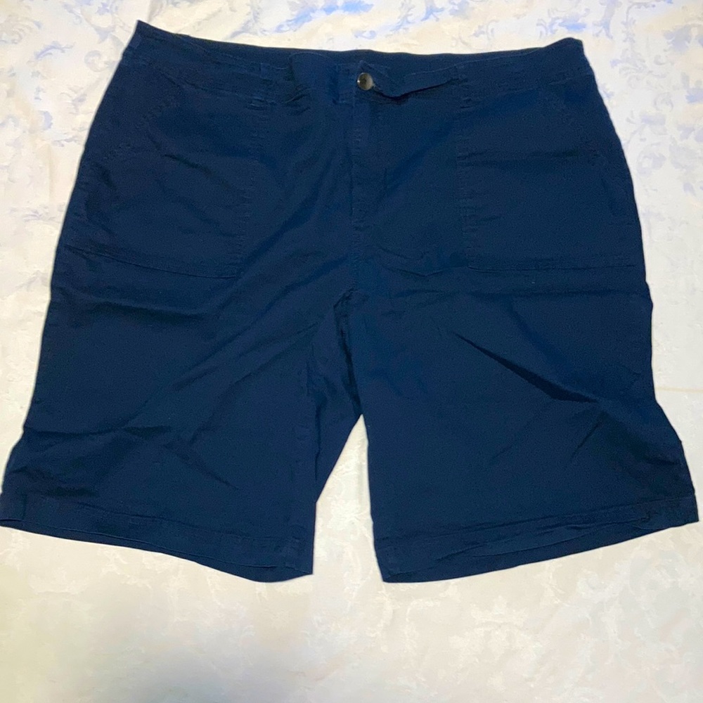 Lane Bryant Blue Shorts-Size 26